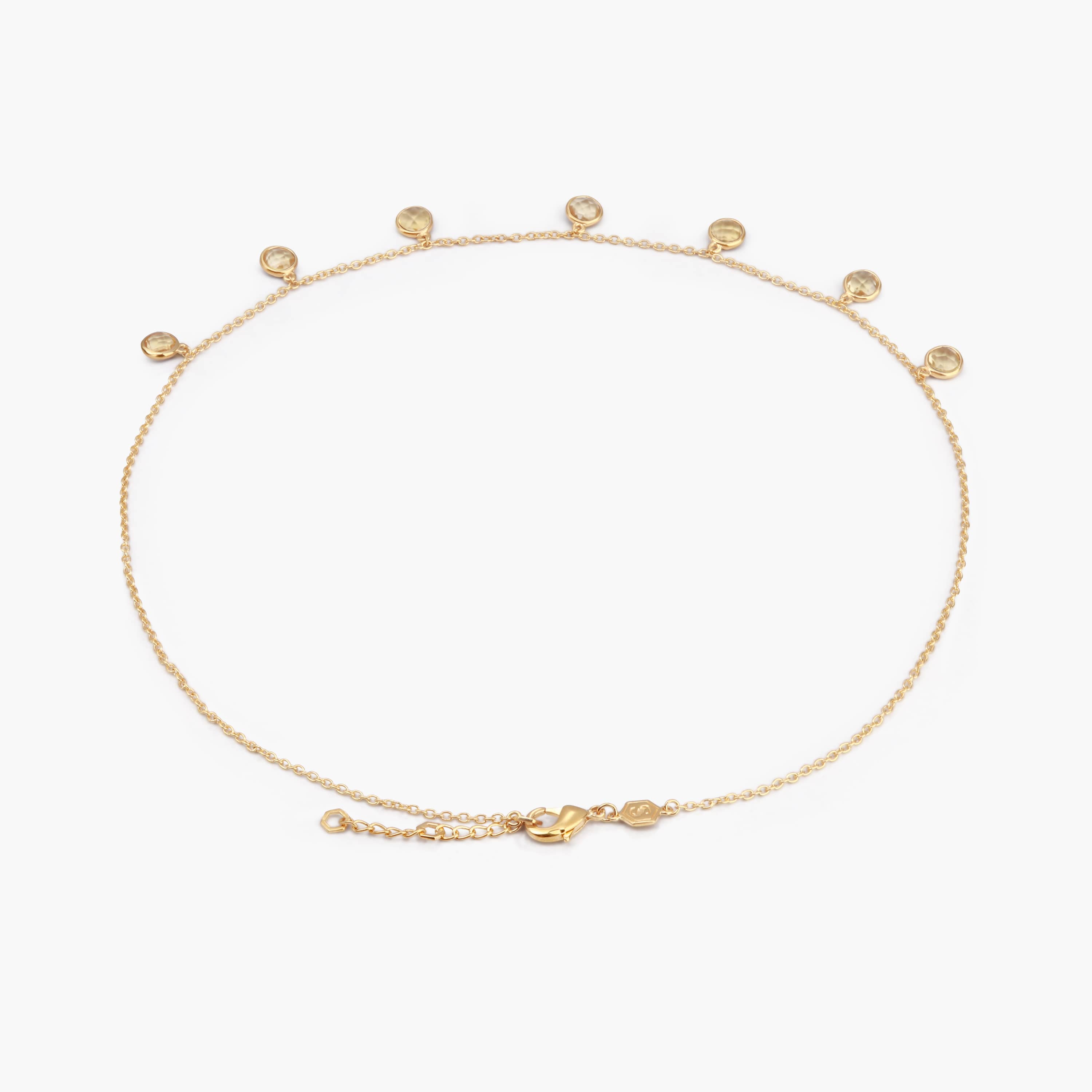 Collier Gemia en pierres Citrine - SLOYA